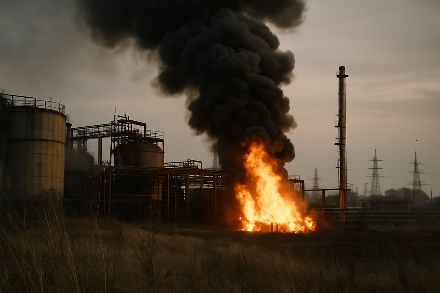 Russia Strikes Ukraine Oil and Gas Facilities — Latest Attacks