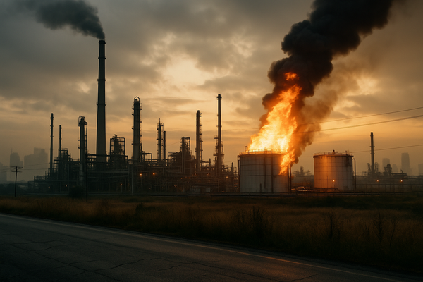 Ukrainian Strikes Hammer Russian Oil Sector Amid Sanctions Escalation